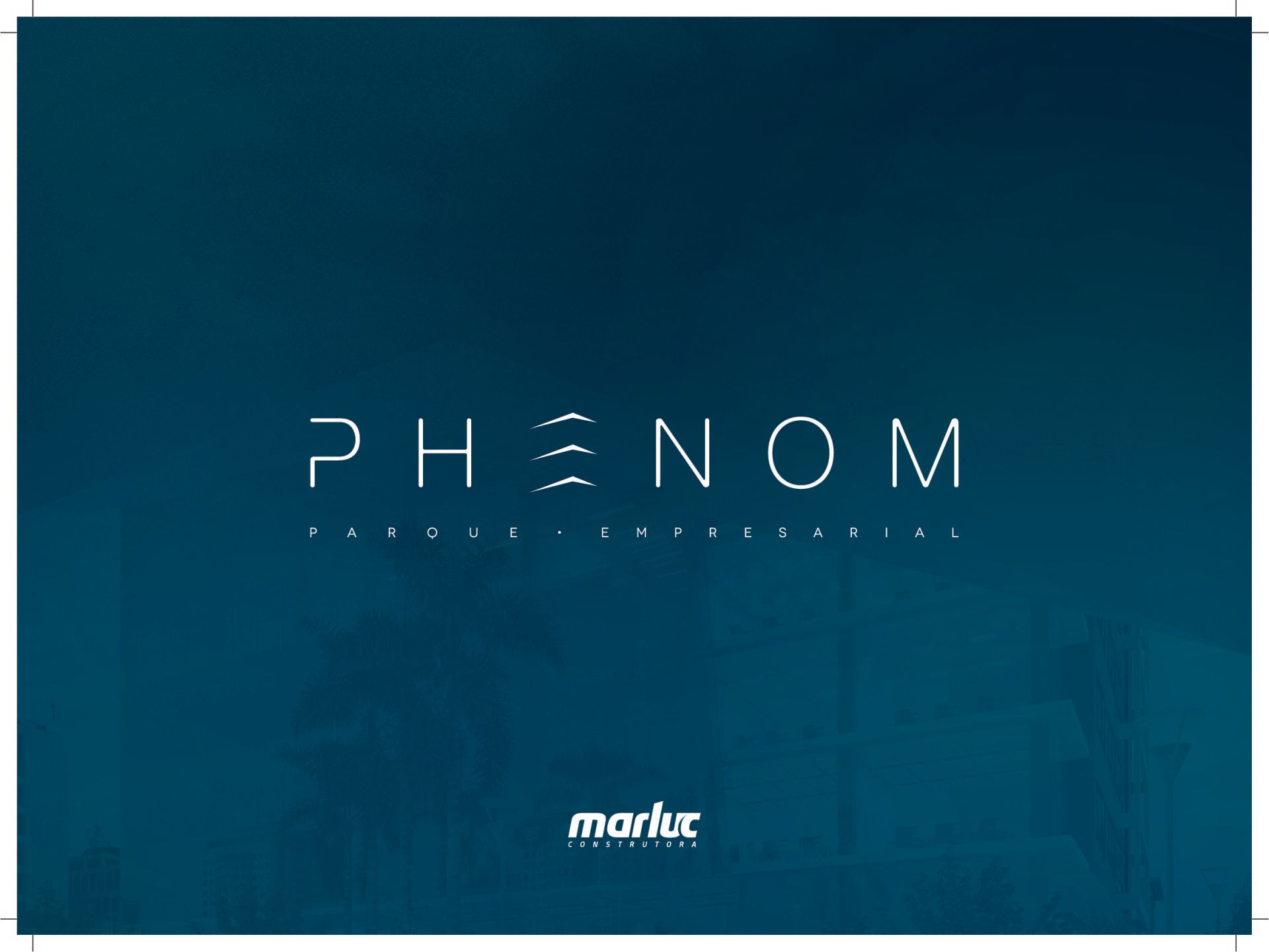 Um fundo azul com a palavra phenom nele