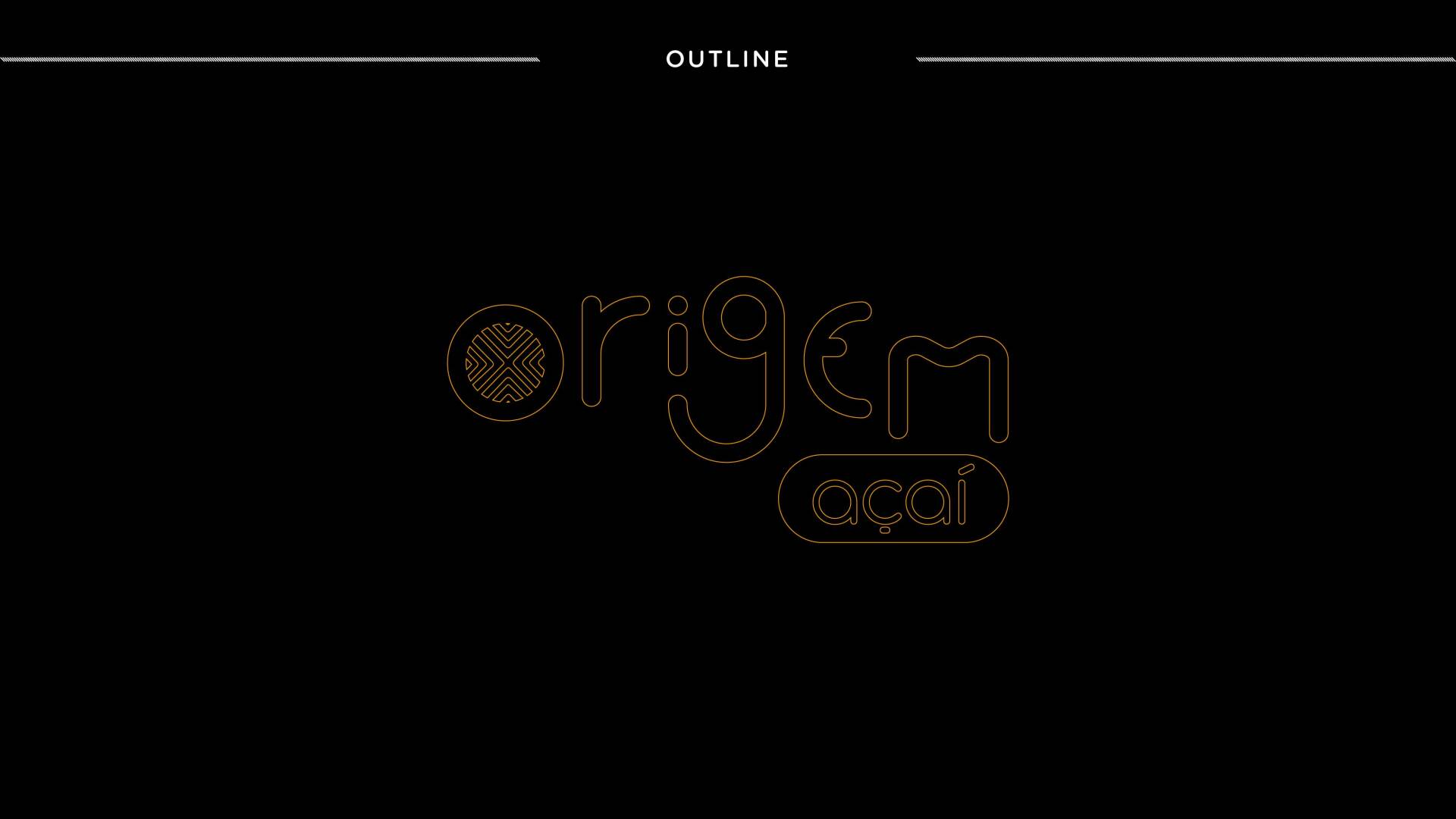 The word origen is written in gold on a black background.
