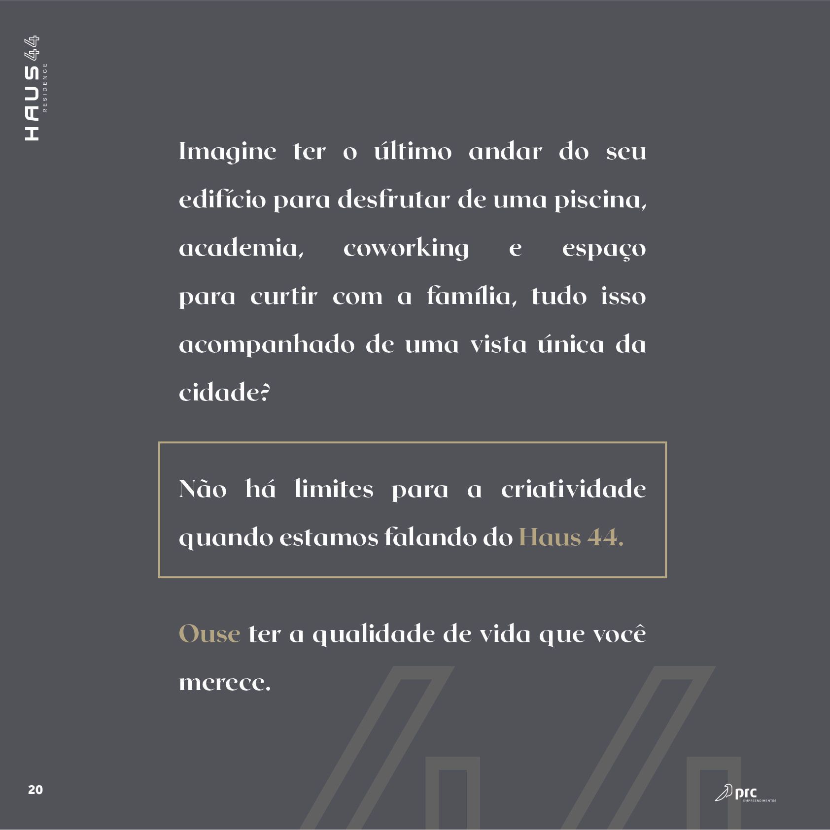 Texto do anúncio: