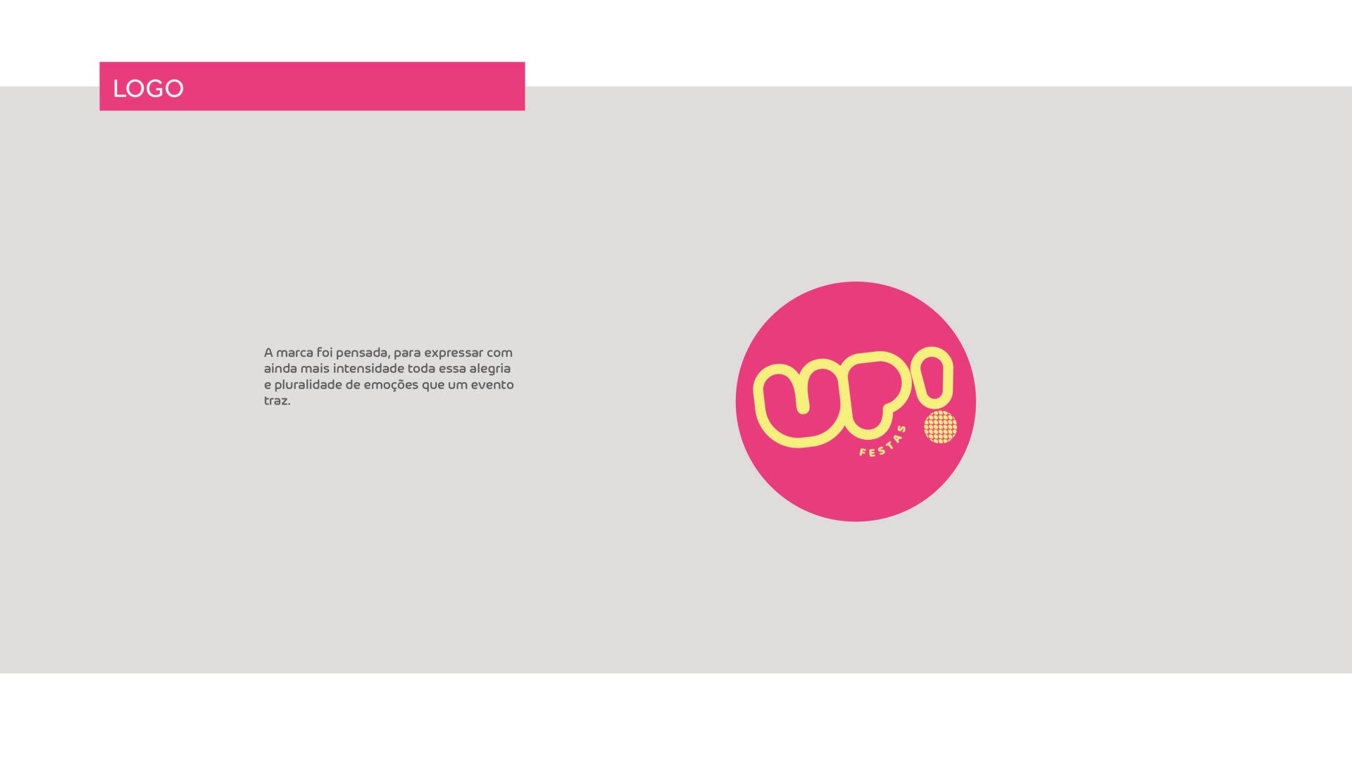 Um logotipo rosa em um círculo sobre um fundo branco.