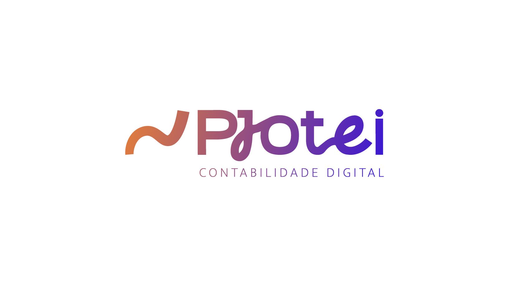 Um logotipo para uma empresa chamada plotei em um fundo branco.