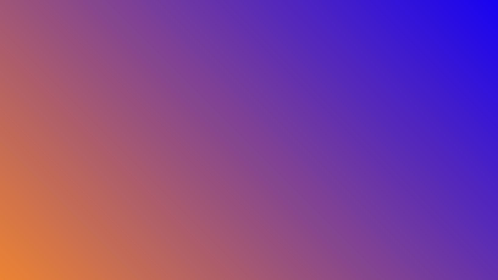 É um fundo gradiente roxo e laranja.