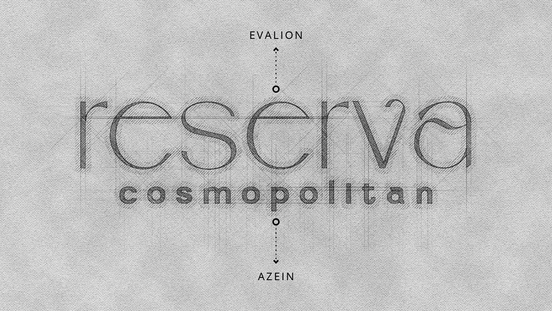 A palavra reserva está escrita em um pedaço de papel