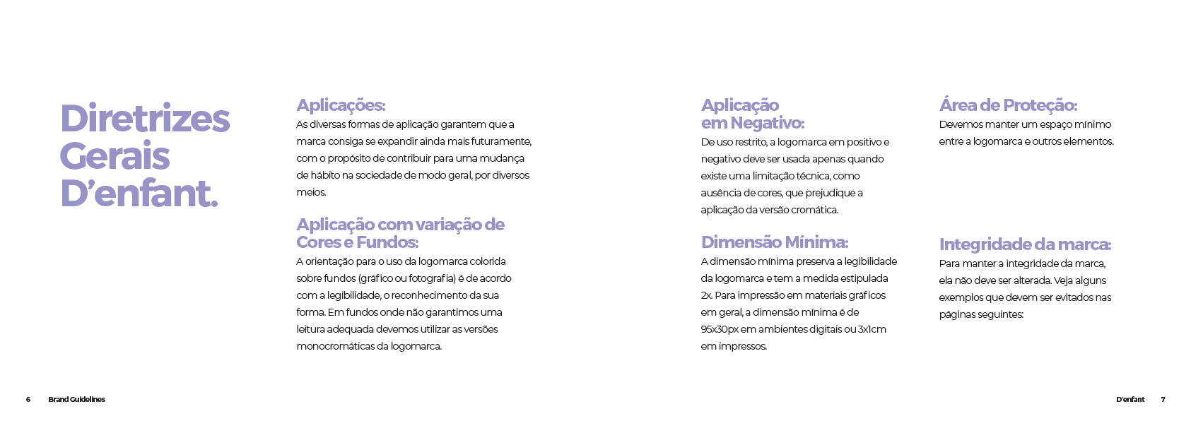 Text layout with the title