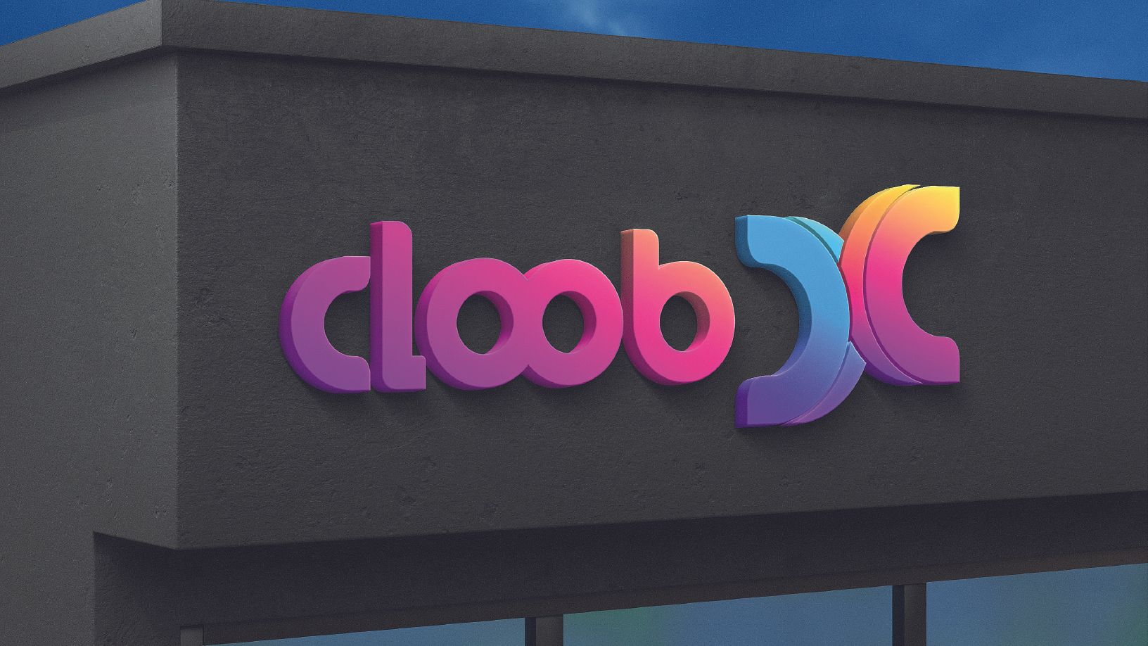 Uma placa de loja com a palavra