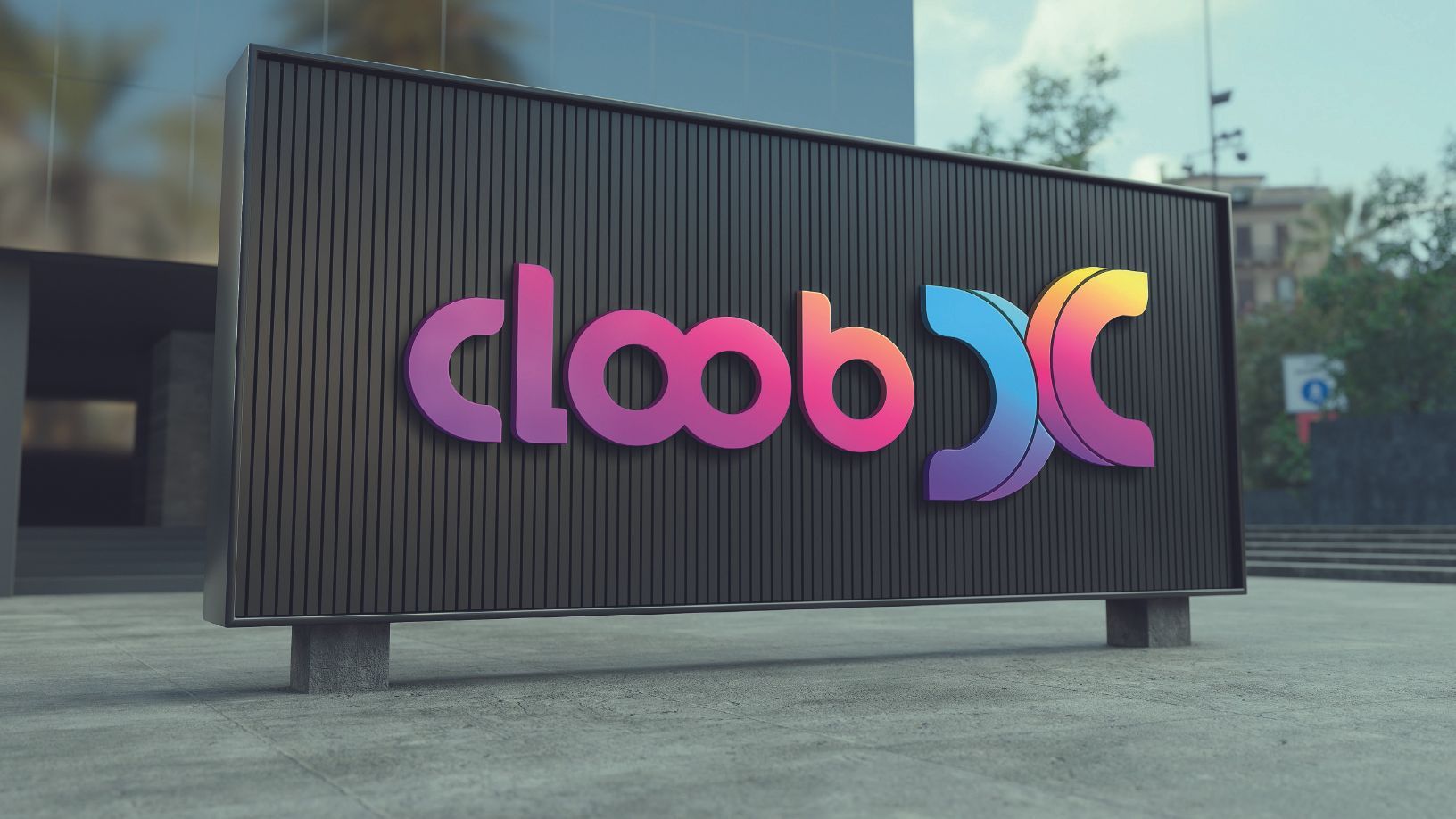 Outdoor com o logotipo