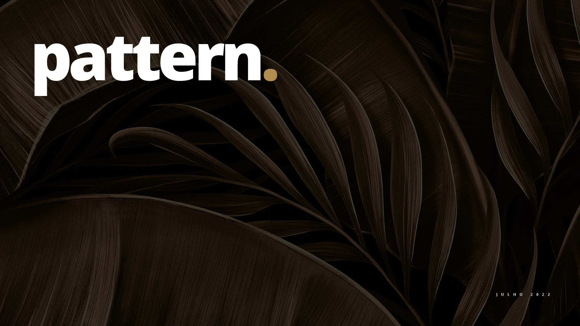 Um fundo preto com a palavra padrão nele