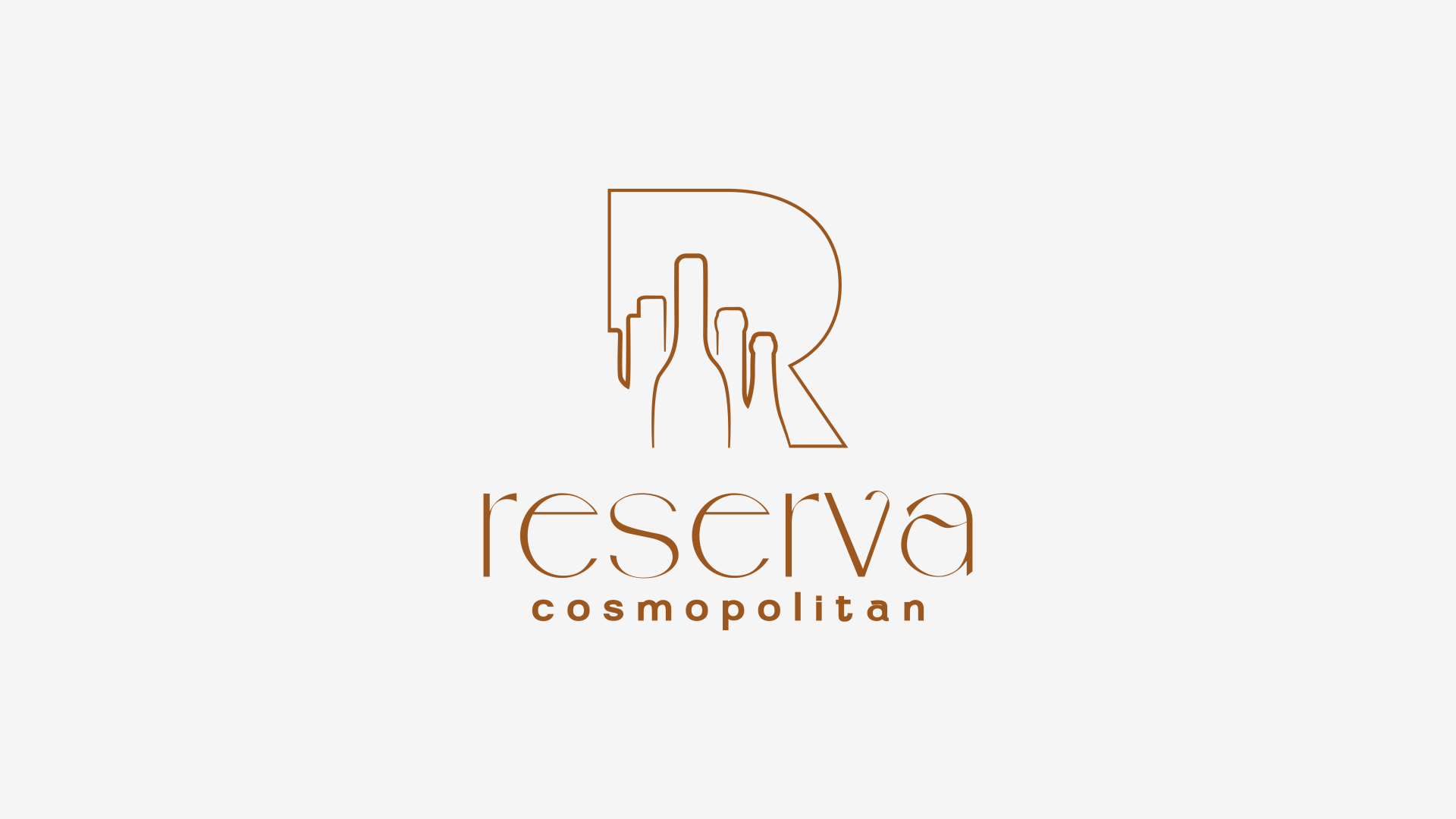 Um logotipo para uma empresa chamada reserva cosmopolitan