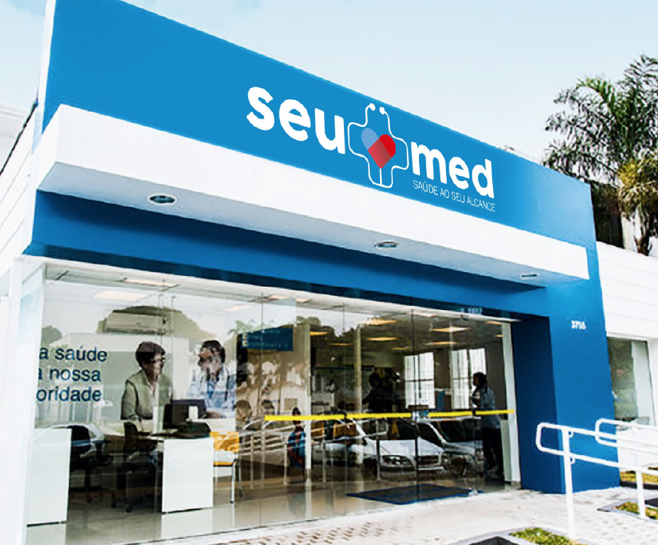 Exterior de uma clínica de saúde