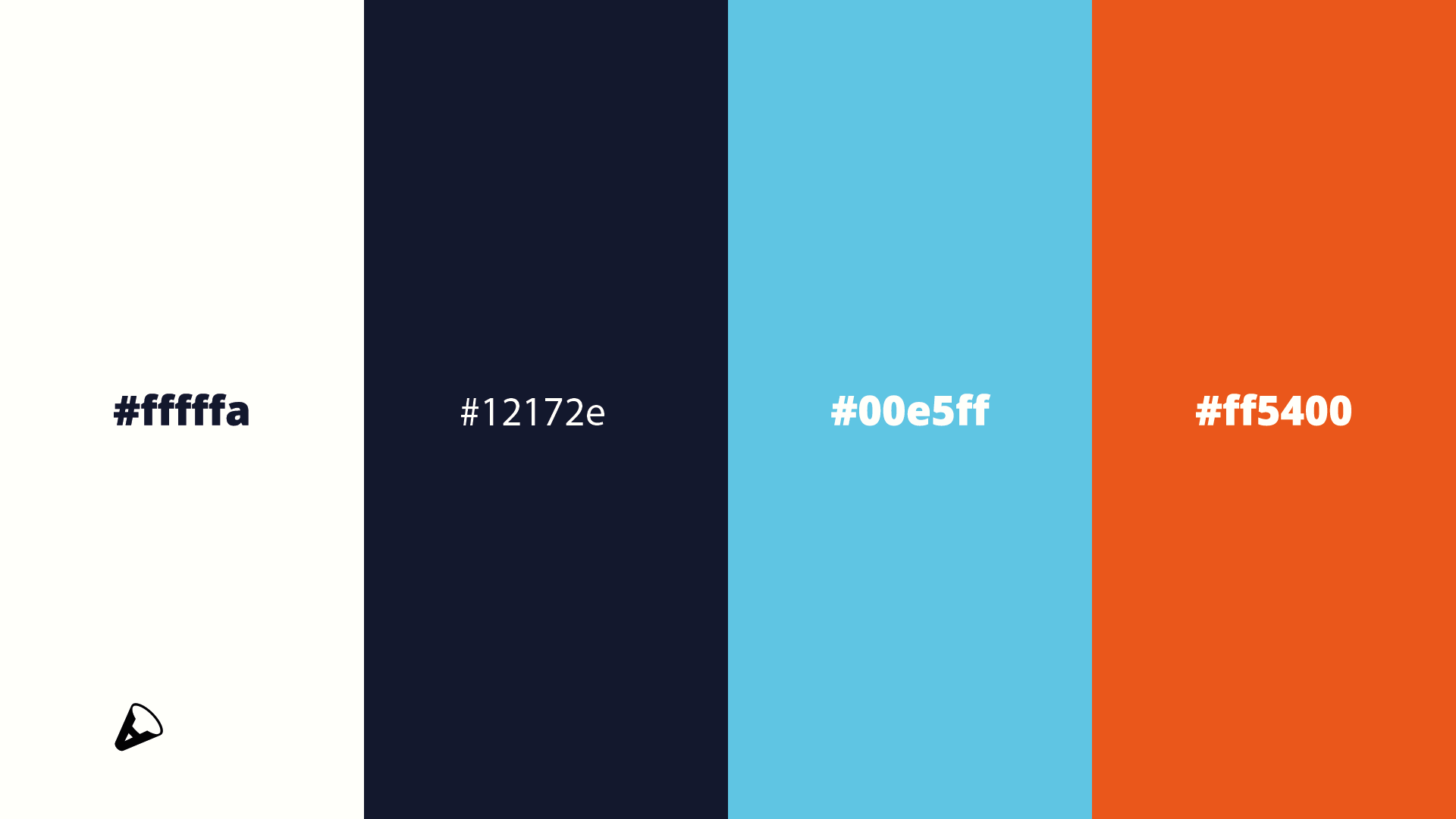 Um conjunto de quatro fundos coloridos diferentes com números neles.