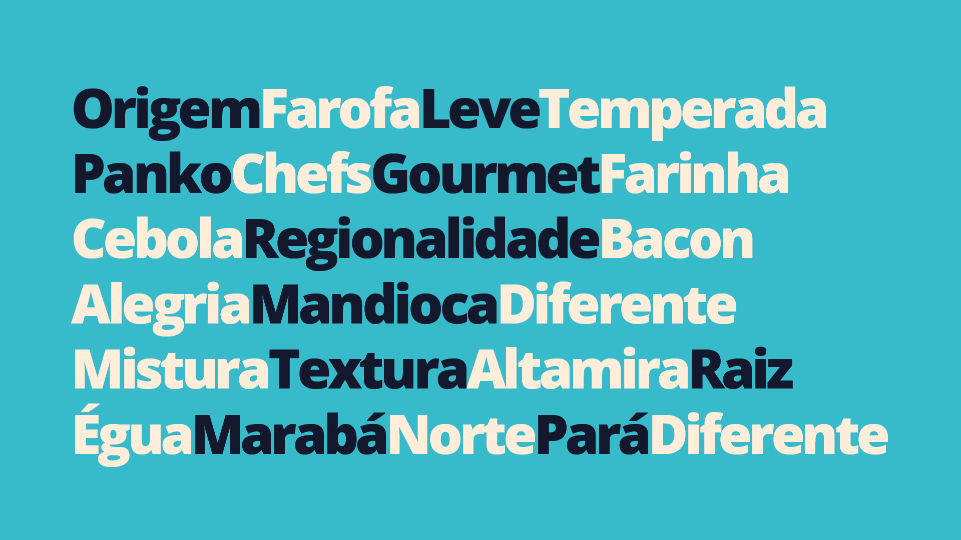 Um fundo azul com um monte de palavras nele