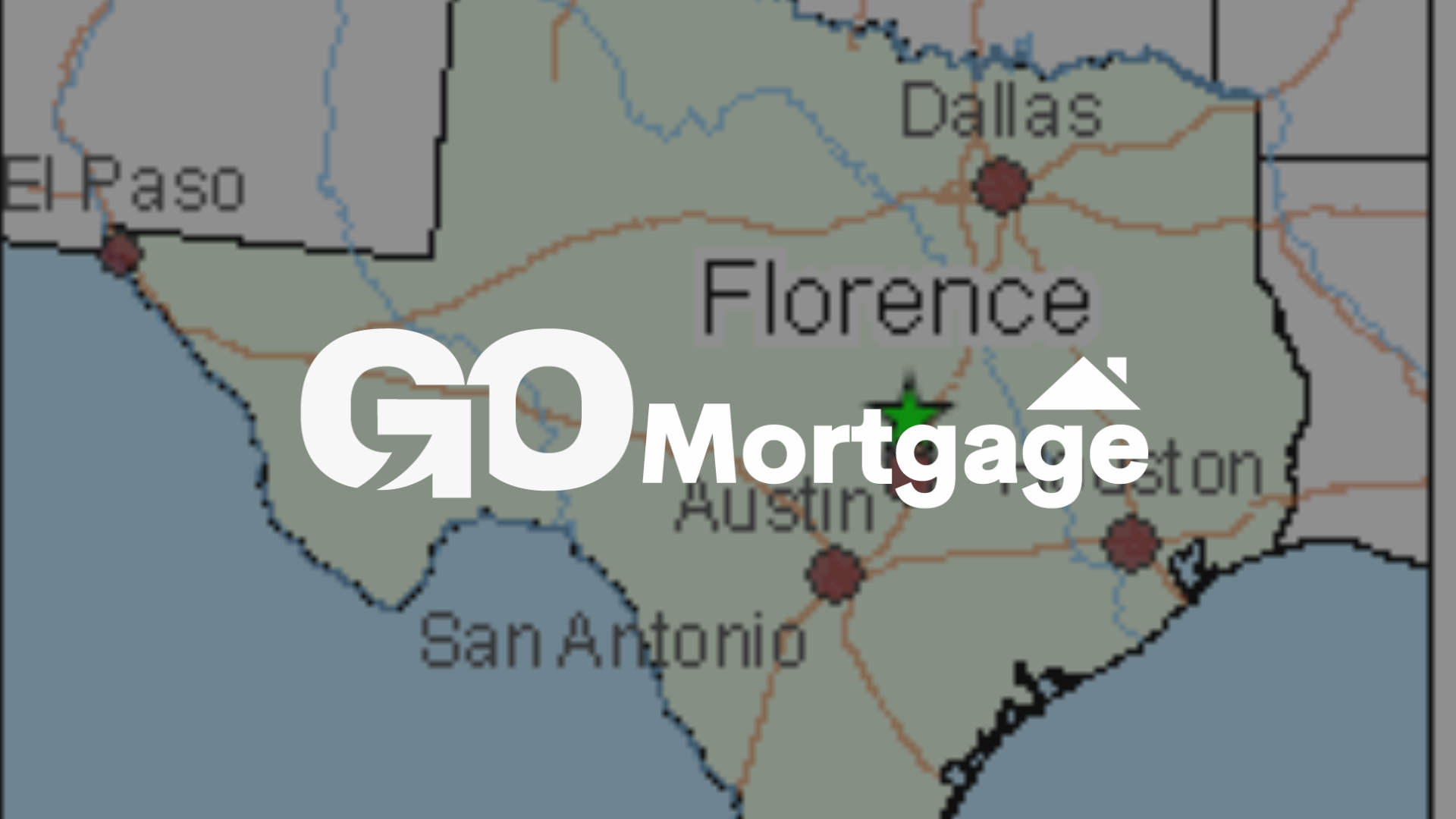 Map of Texas with a 