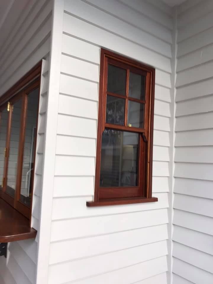 White House With A Brown Window On The Side — Shane's Painting & Timber Restorations In East Toowoomba, QLD