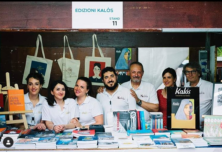 Edizioni Kalós Parte dello staff a Una marina di libri 2019
