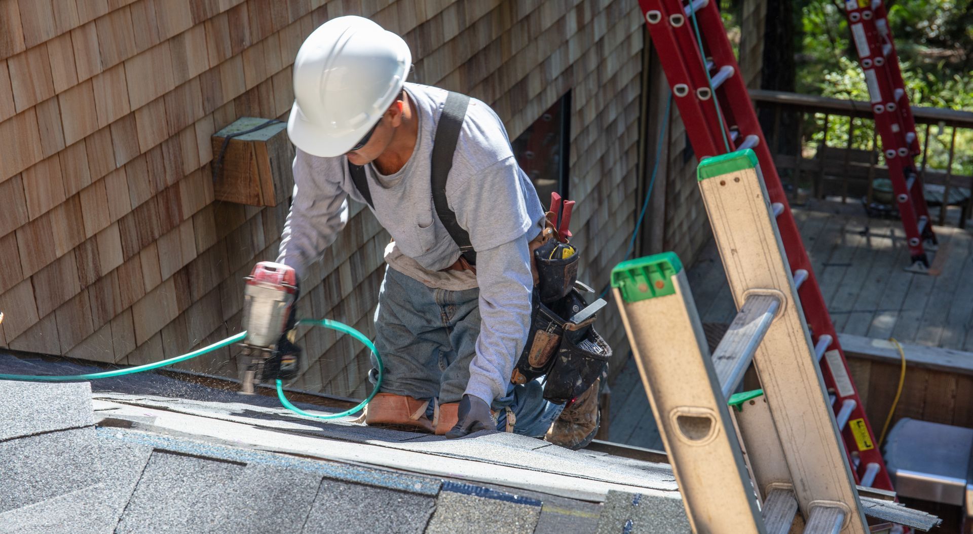 Employee Working — Brooksville, FL — John Scott Roofing