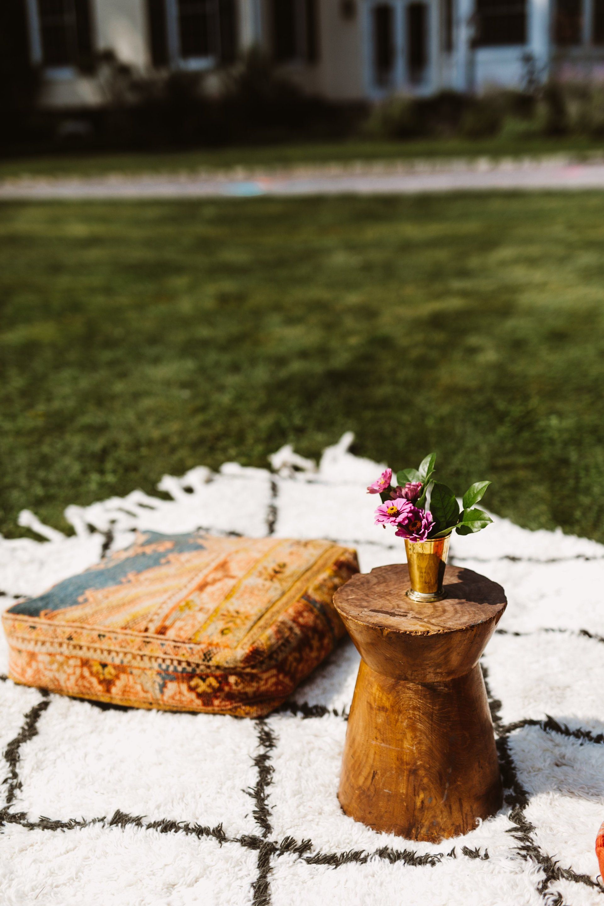 a seating arrangement