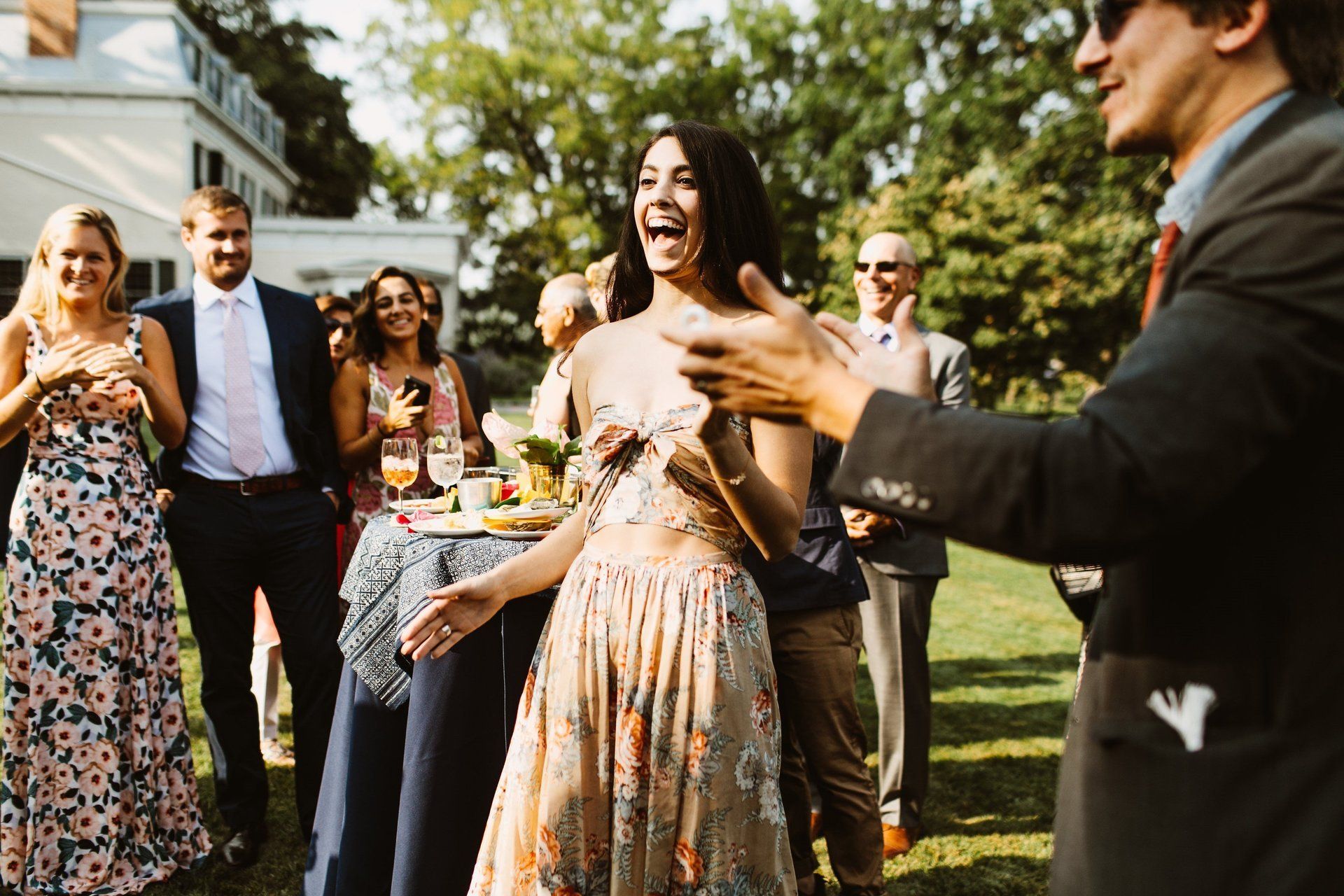 everyone is laughing