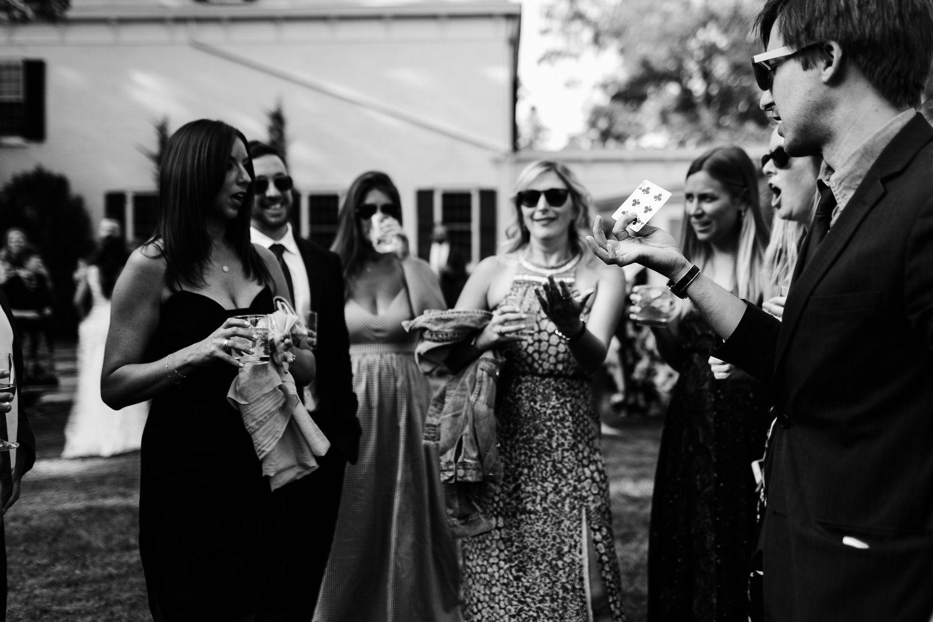 magic during cocktail hour