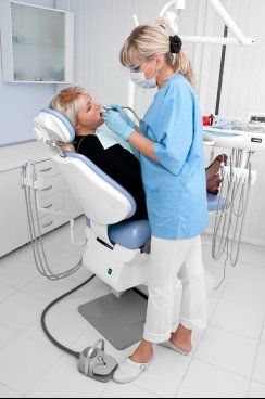 Dentist And Patient In Dental Clinic — Naples, FL — Bradley Piotrowski, DDS, MSD, LLC