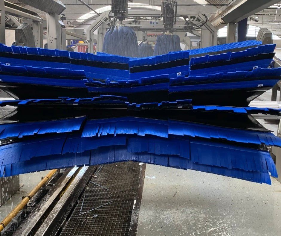 Foam dachbürsten material waschanlage