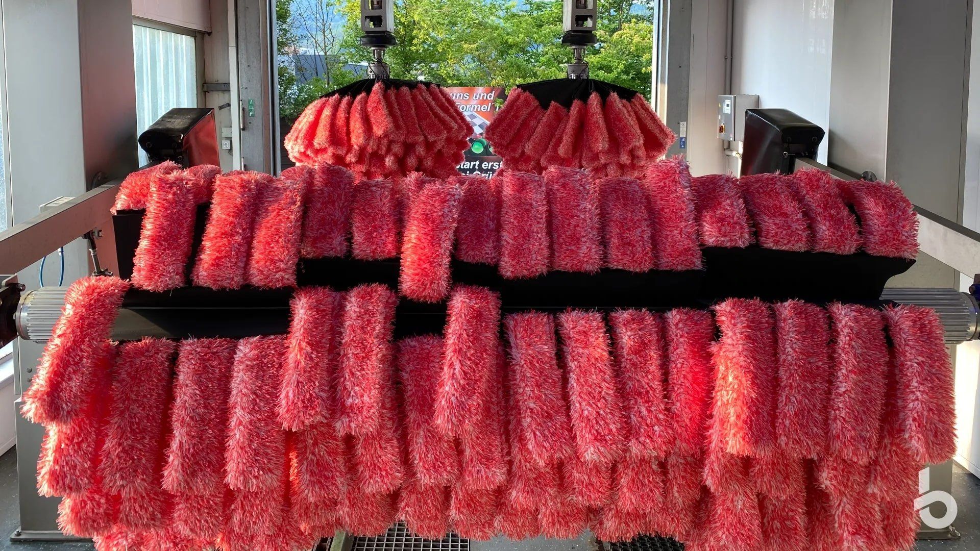 wäschanlage dachbürsten trocknung