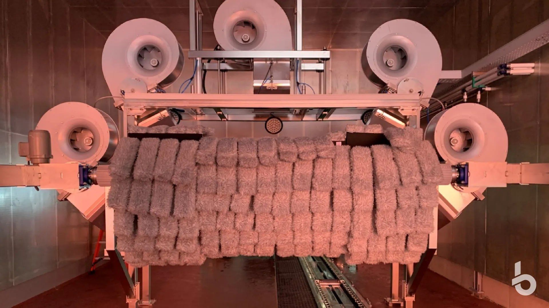 wäschanlage dachbürsten trocknung