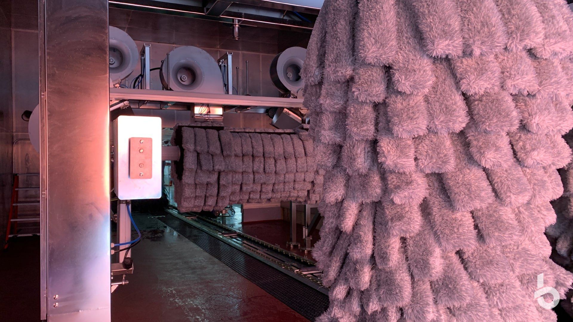 MicroDry express car wash brushes