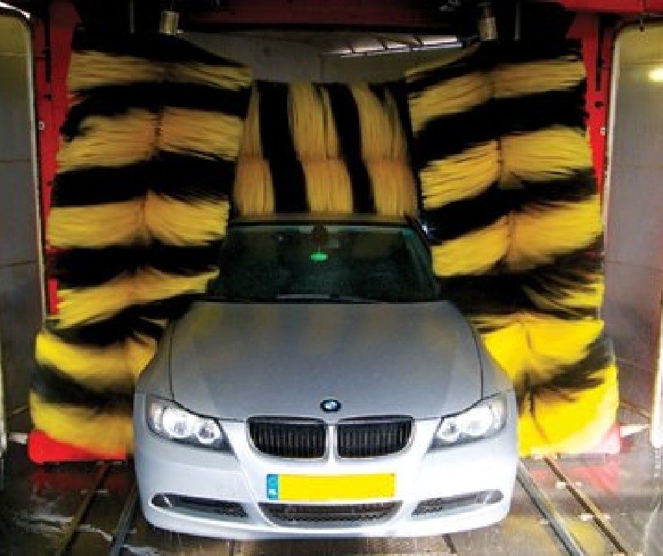sidebrush polyethylene car wash