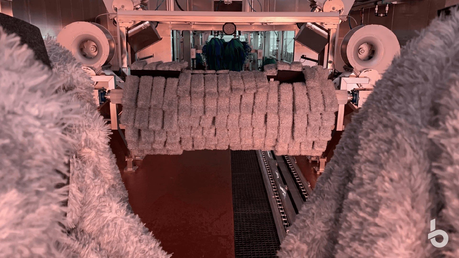 Wasstraat wasborstel