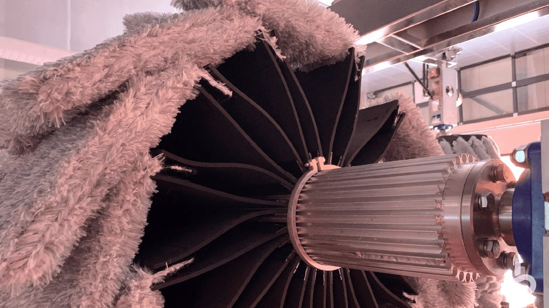 Wasstraat wasborstel