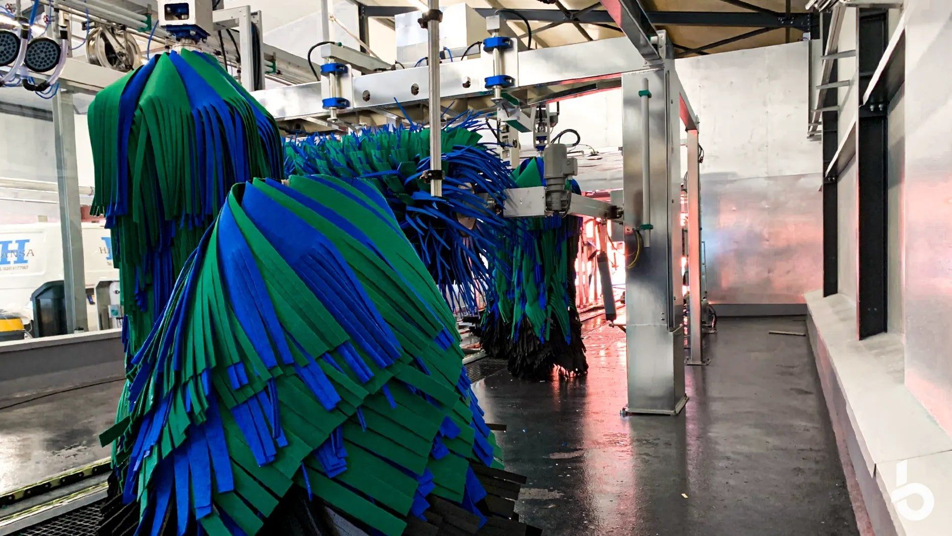 wasstraat dakborstel