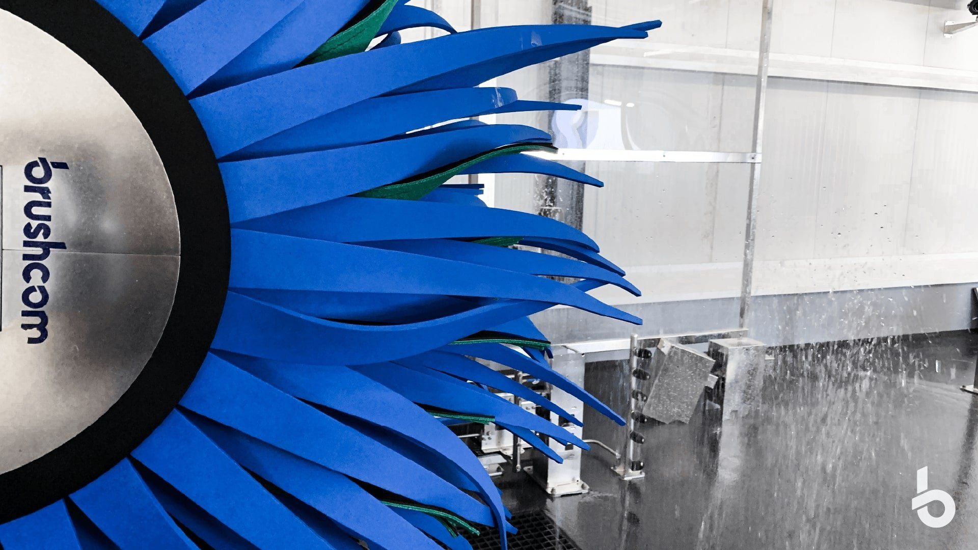 wasstraat dakborstel