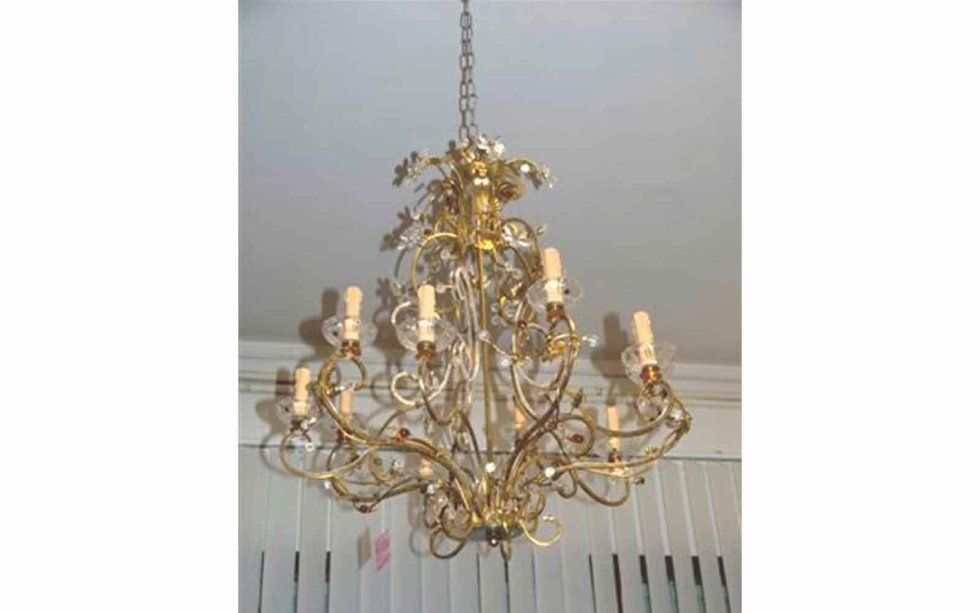 lampadario da soffitto con catena
