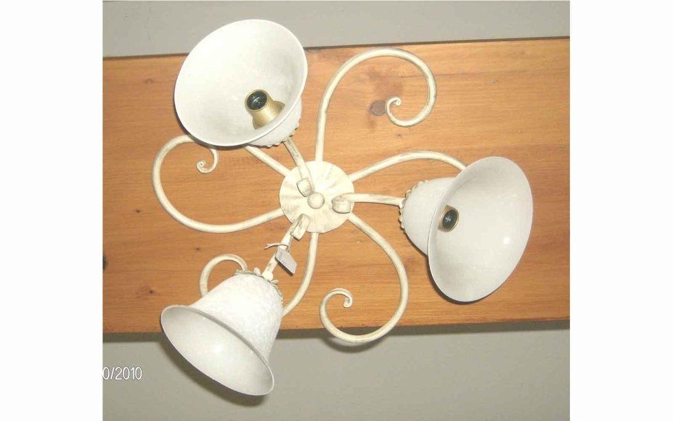 lampadario per 3 lampade
