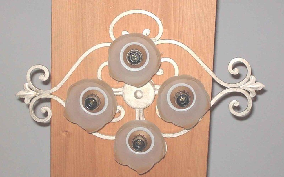 lampadario per 4 lampade