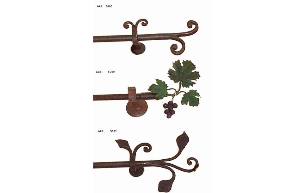 finale per tende in ferro