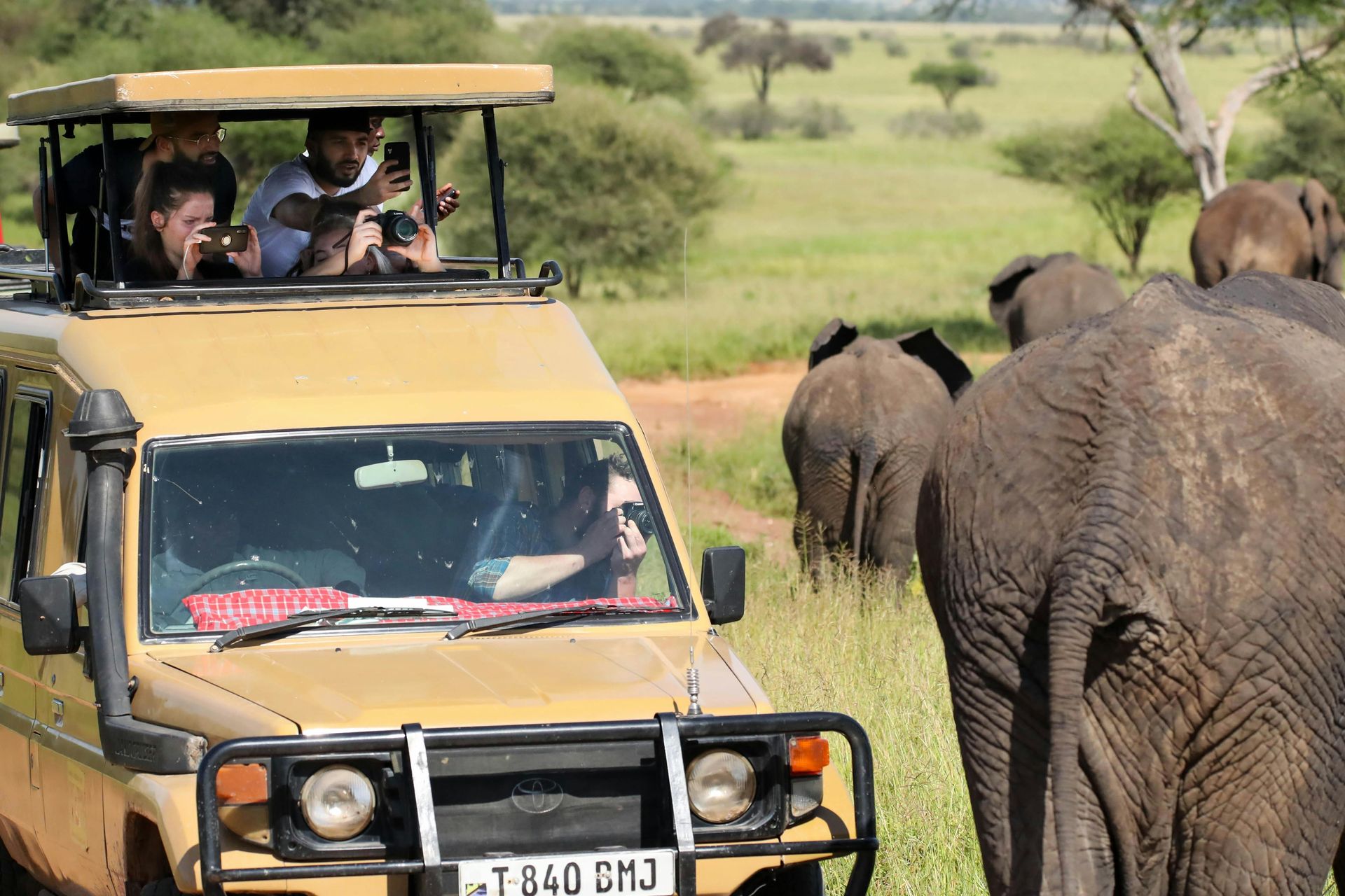 Gorilla Explorers while on a Safari in Serengeti
