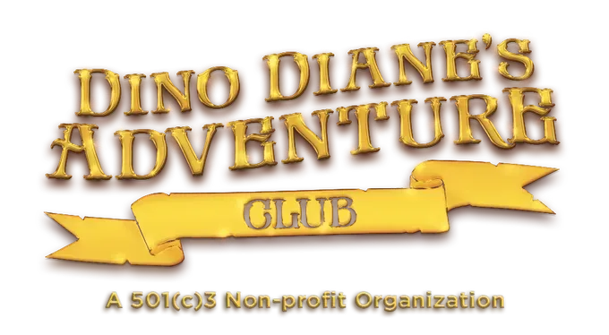 The logo for the dino diane 's adventure club