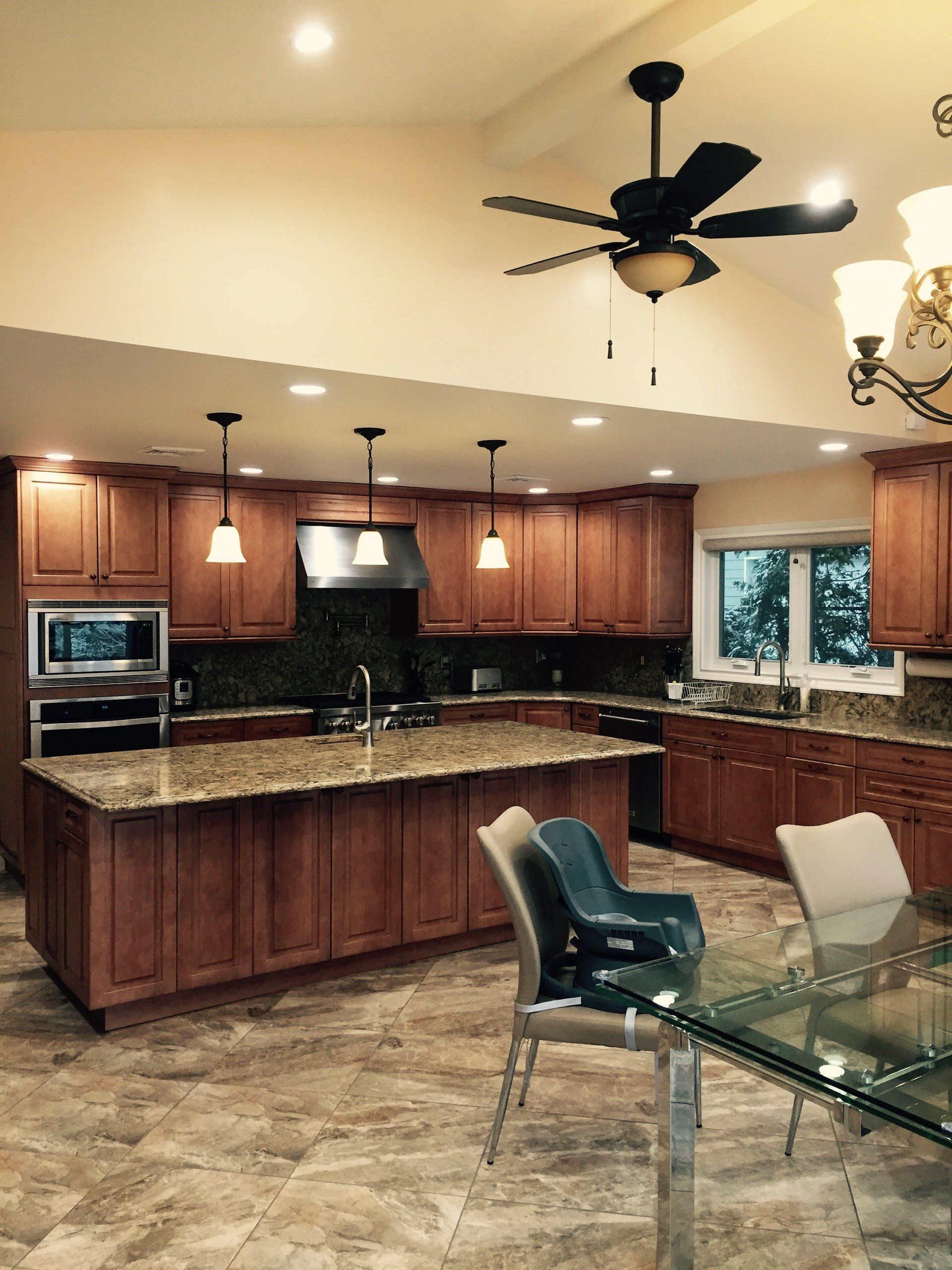 Kitchen cabinets after