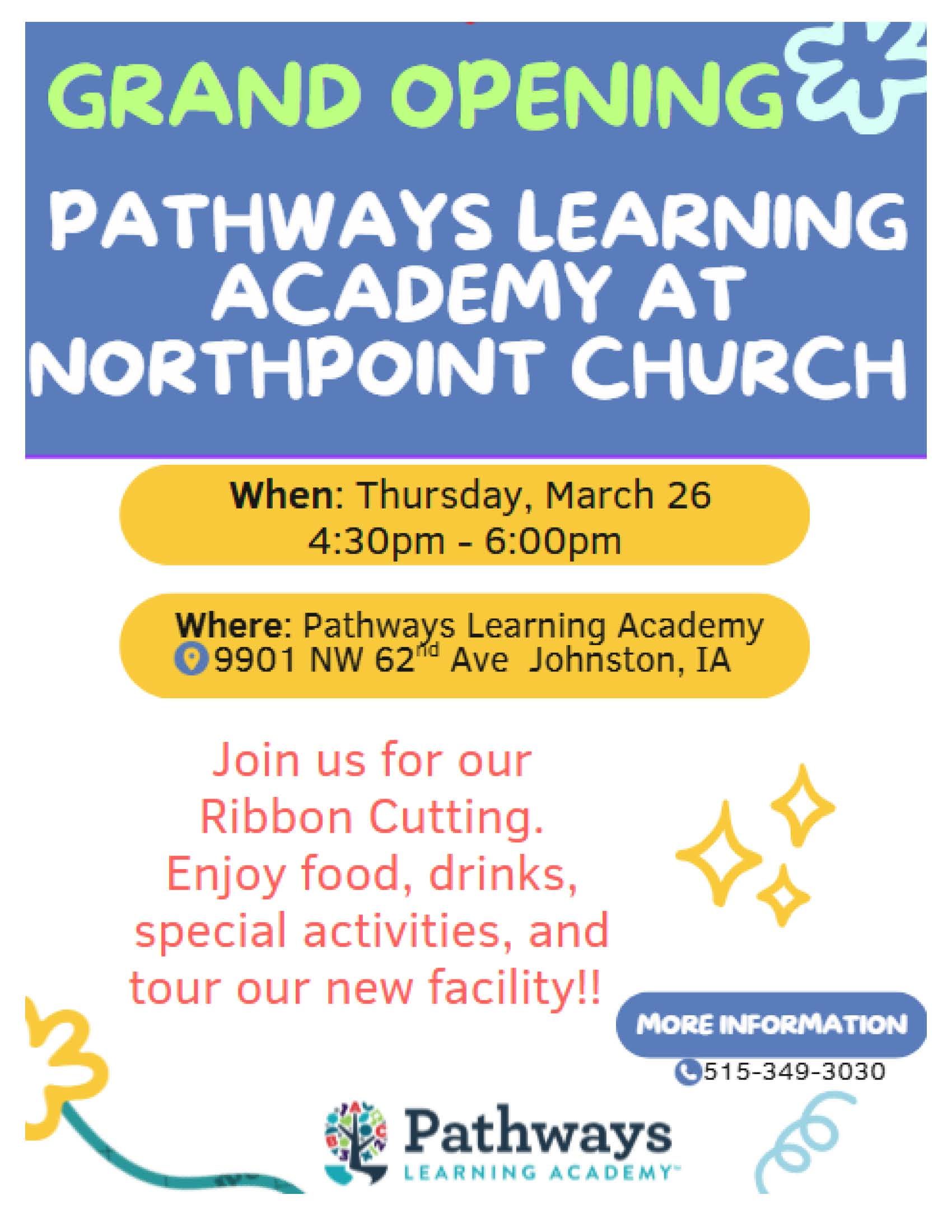 Ribbon Cutting, Pathways, Chamber, Grand Opening, Business, Networking, celebrate, new church