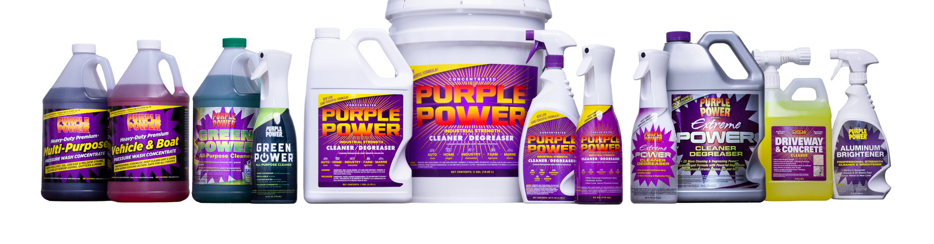 Purple Power Family of Products