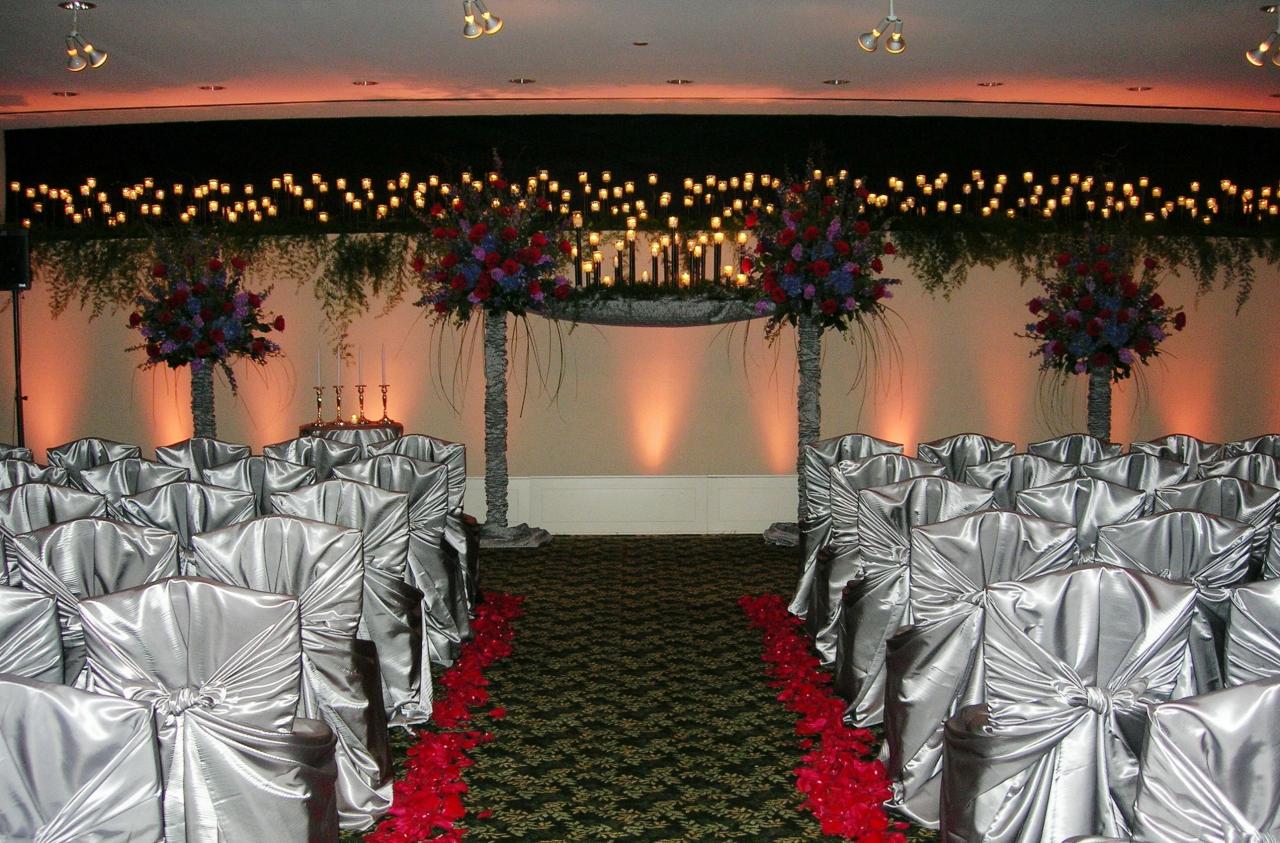 Ceremony Flowers — Custom Floral Archway for a Wedding in Houston, TX