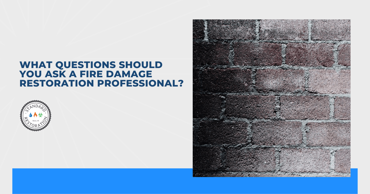 What Questions Should You Ask a Fire Damage Restoration Professional?