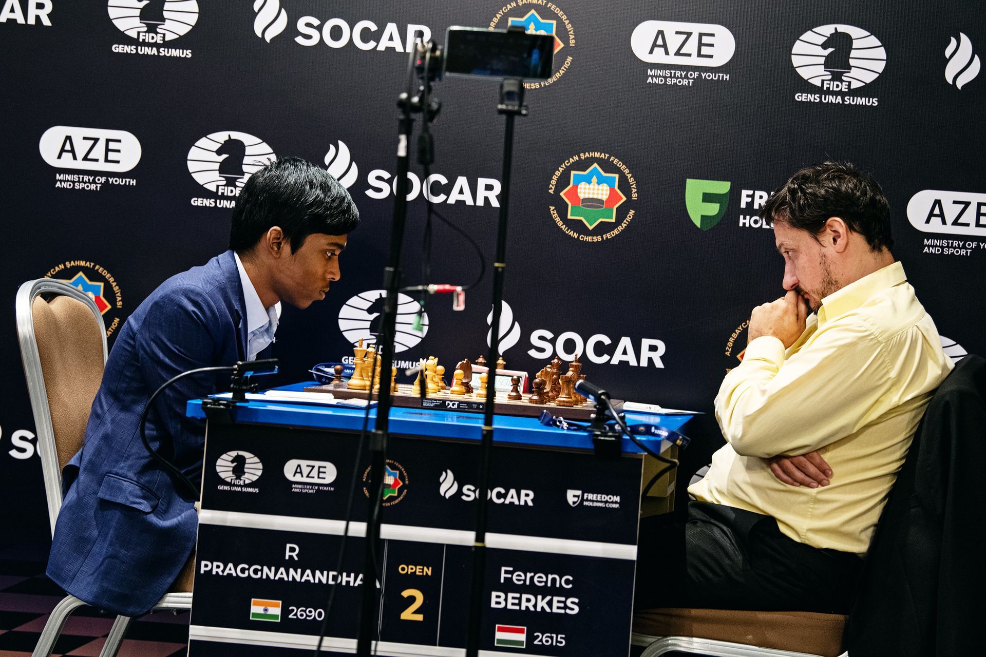 Erigaisi Sweeps Firouzja 3-0, Leads With Carlsen, Nakamura, So 