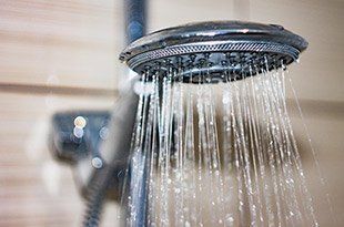 Water Heating — Shower Head in Tuscaloosa, AL