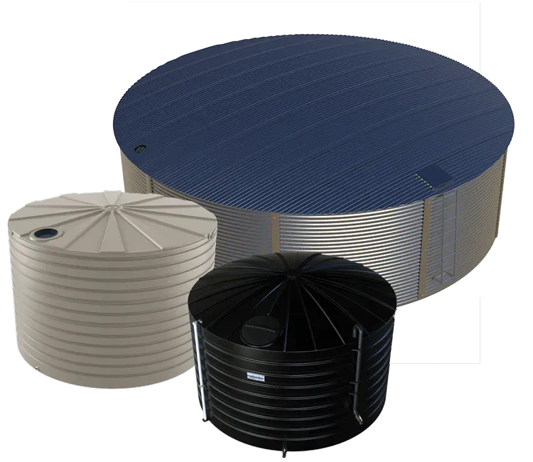 Group of Industrial Water Tanks Bushmans Australia — Wauchope Rural Centre In Wauchope, NSW