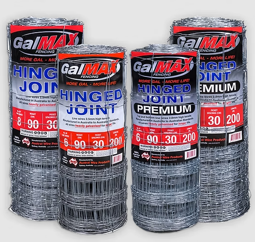 A Group Of Rolls Of Heavy Netting Are Sitting Next To Each Other — Wauchope Rural Centre In Wauchope, NSW