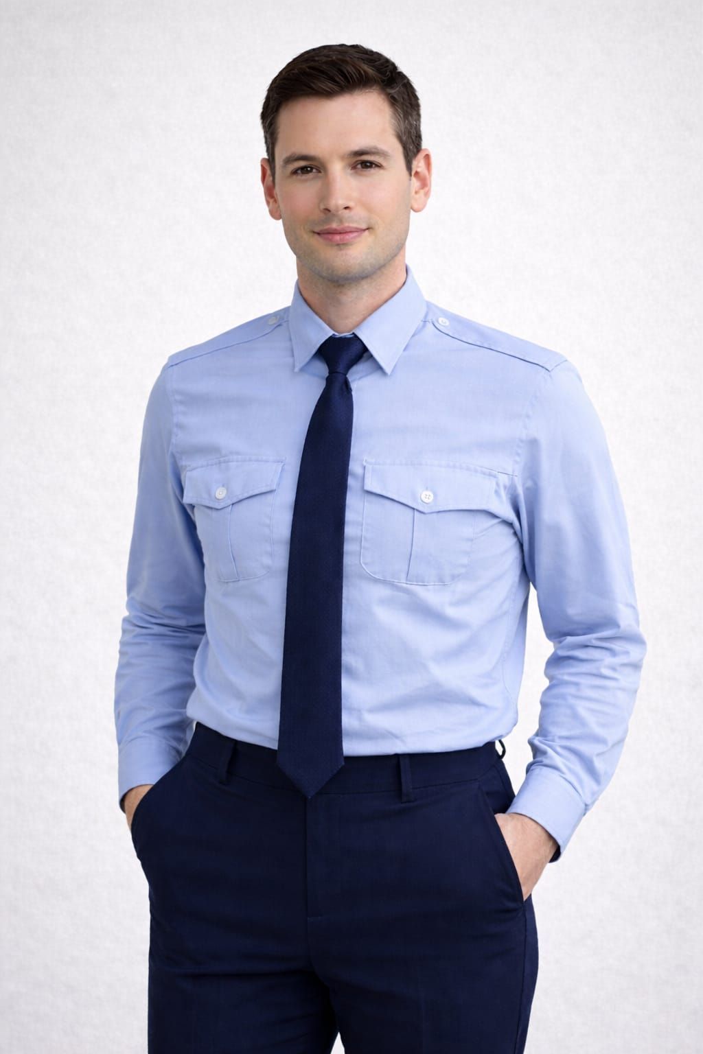 camicia uniforme polizia municipale