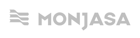 El logotipo de Monjasa está sobre un fondo blanco.