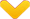 A close up of a yellow object on a white background.